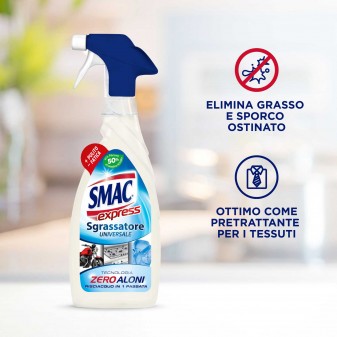Smac Express Sgrassatore Universale Detergente Spray - Flacone da