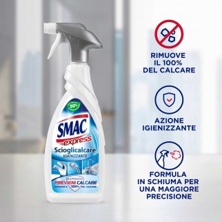 Smac Express Scioglicalcare Igienizzante Detergente Spray con