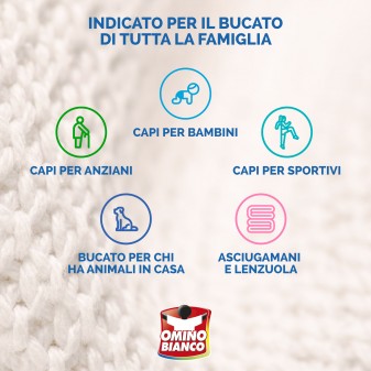 Omino Bianco Additivo Igienizzante con Tecnologia DEO+ - Flacone da 1