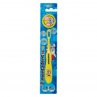 Mentadent Kids Spazzolino per Bambini 0-6 Anni con Setole Morbide e