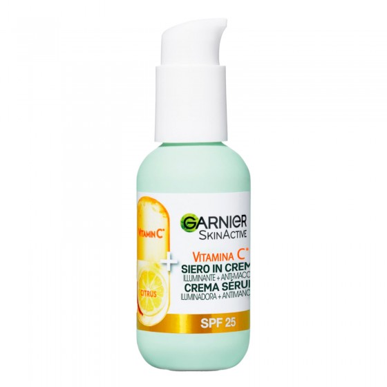 Garnier Vitamina C Siero Viso in Crema Illuminante Anti-Macchie SPF Garnier Vitamina C Siero Viso in Crema Illuminante Anti-Macchie SPF