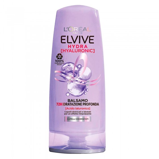 L'Oréal Paris Elvive Hydra Hyaluronic Balsamo Idratazione Profonda L'Oréal Paris Elvive Hydra Hyaluronic Balsamo Idratazione Profonda