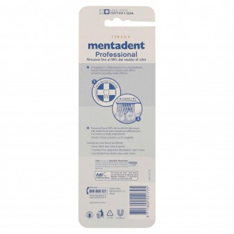 Mentadent Professional Spazzolino con Setole Medie - Confezione da 4