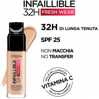 L'Oréal Paris Infaillible 32H Fresh Wear SPF 25 + Vitamina C