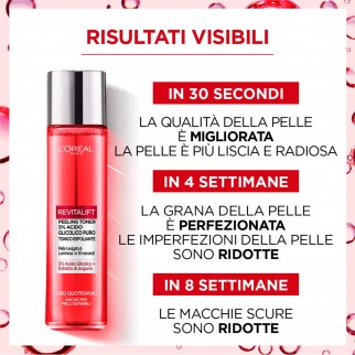 L'Oréal Paris Revitalift Peeling Toner Tonico Esfoliante - Flacone da