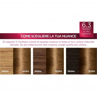 L'Oréal Paris Excellence Colorazione Permanente 6.3 Biondo Scuro