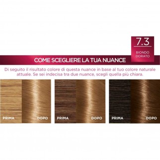 L'Oréal Paris Excellence Colorazione Permanente 7.3 Biondo Dorato