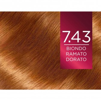 L'Oréal Paris Excellence Colorazione Permanente 7.43 Biondo Ramato
