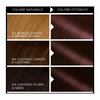 Garnier Olia Glow Tinta Permanente per Capelli 4.12 Castano Scuro