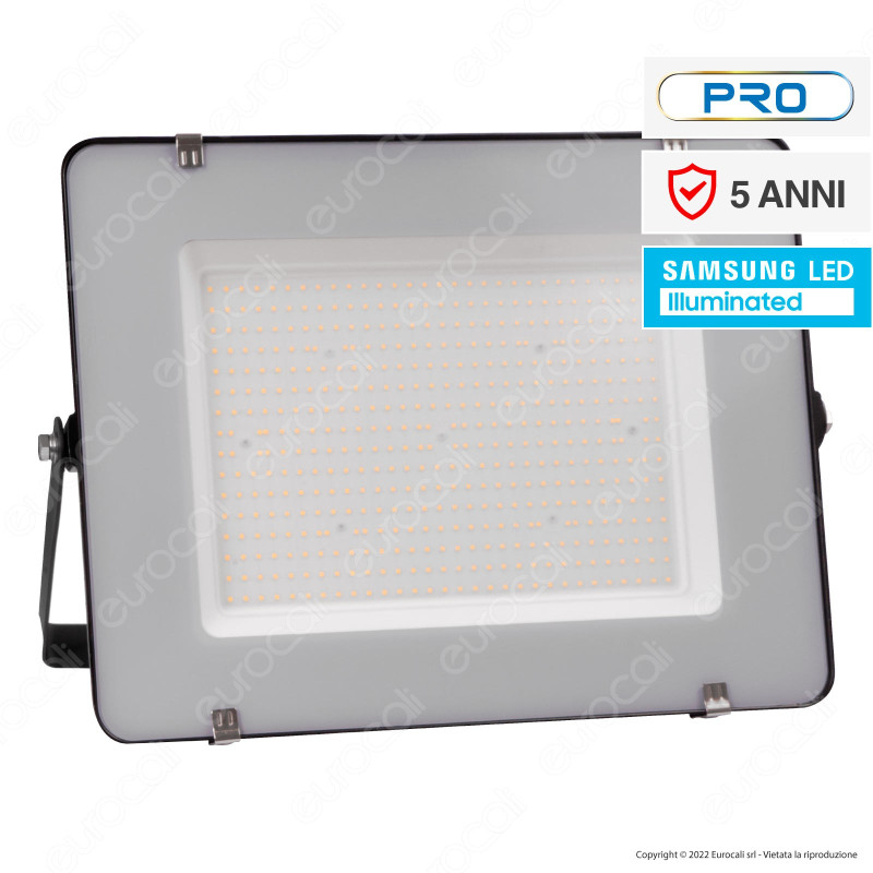 V-Tac Pro VT-306 Faro LED Floodlight 300W SMD Slim IP65 Chip