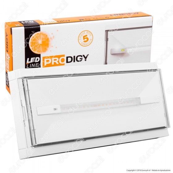 Linergy PR11F13EBI 11W Lampada d'Emergenza Anti Black Out 10 LED - Linergy PR11F13EBI 11W Lampada d'Emergenza Anti Black Out 10 LED -