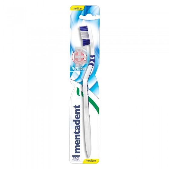Mentadent Professional Spazzolino con Setole Medie Mentadent Professional Spazzolino con Setole Medie