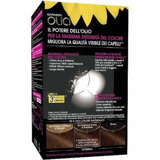Garnier Olia Tinta Permanente per Capelli 5.35 Castano Cioccolato