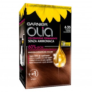 Garnier Olia Tinta Permanente per Capelli 6.35 Castano Chiaro