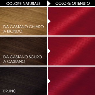 Garnier Olia Bold Tinta Permanente per Capelli 6.60 Rosso Intenso