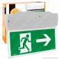 Linergy LV22N10ABR Lampada d&#039;Uscita d&#039;Emergenza Anti Black Out 8 LED - mod. LV22N10ABR [TERMINATO]