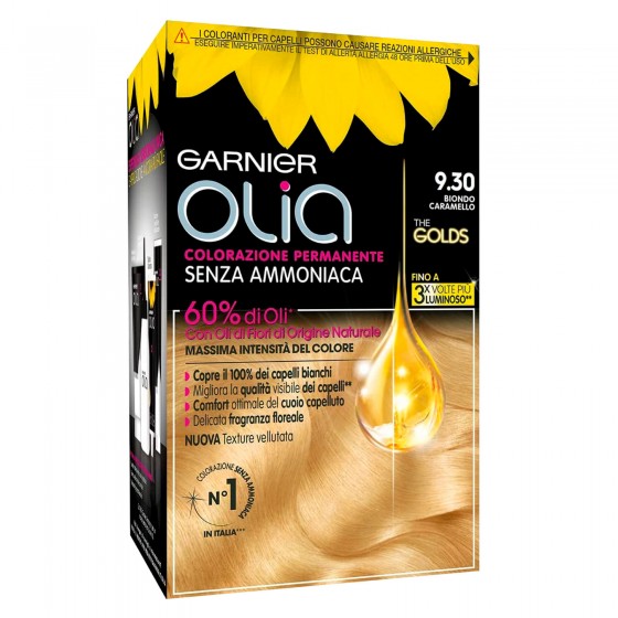 Garnier Olia The Golds Tinta Permanente per Capelli 9.30 Biondo Garnier Olia The Golds Tinta Permanente per Capelli 9.30 Biondo