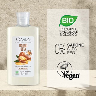 Omia Laboratoires Bagno Seta Gel Doccia Nutriente Bagnoschiuma con