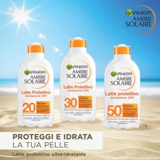 Garnier Ambre Solaire Latte Solare Protettivo Ultra-Idratante SPF 10