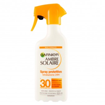 Garnier Ambre Solaire Spray Solare Protettivo Idratante SPF 30 a Protezione...