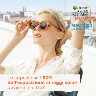 Garnier Ambre Solaire Advanced Sensitive Viso UV Fluido Solare