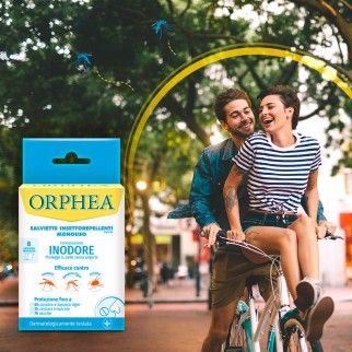 Orphea Zarazan Salviette Insettorepellenti Monouso Repellente Inodore