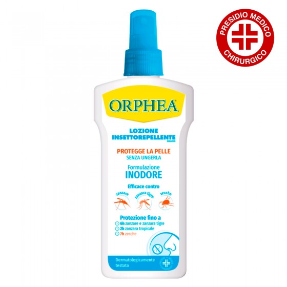 Orphea Zarazan Lozione Insettorepellente Spray Repellente Inodore per Orphea Zarazan Lozione Insettorepellente Spray Repellente Inodore per