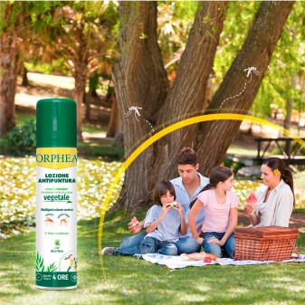 Orphea Lozione Antipuntura Spray Repellente Profumato per Zanzare