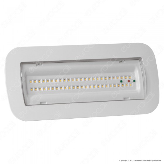 Tecnid Stenny Lampada di Emergenza SA+SE 4W LED SMD 2835 Anti Black Tecnid Stenny Lampada di Emergenza SA+SE 4W LED SMD 2835 Anti Black
