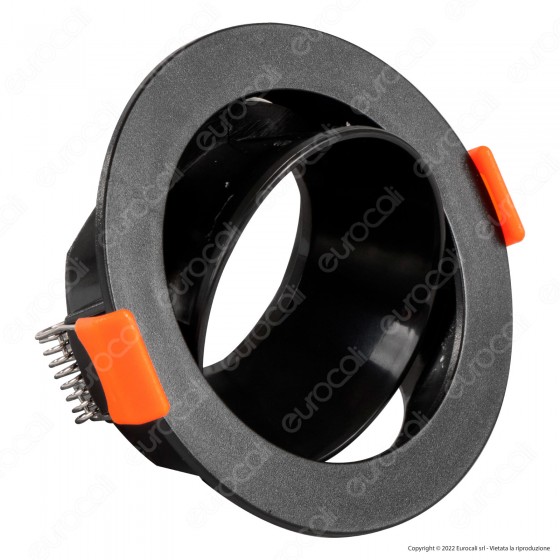 V-Tac VT-931 Portafaretto Rotondo Orientabile da Incasso per V-Tac VT-931 Portafaretto Rotondo Orientabile da Incasso per