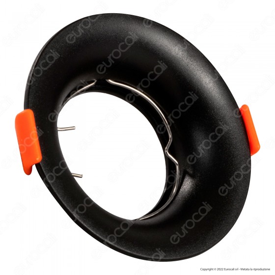 V-Tac VT-920 Portafaretto Rotondo Fisso da Incasso per Lampadine GU10 V-Tac VT-920 Portafaretto Rotondo Fisso da Incasso per Lampadine GU10