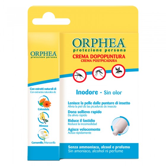 Orphea Protezione Persona Crema Dopopuntura Insetti con Estratti Orphea Protezione Persona Crema Dopopuntura Insetti con Estratti