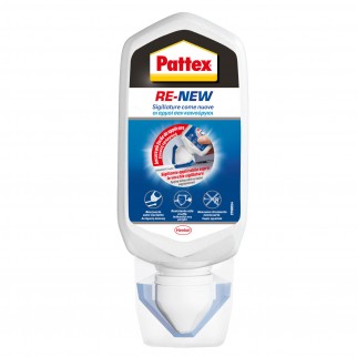 Pattex Re-New Silicone Bianco Rinnova Sigillature Sanitari - Flacone