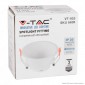 Immagine 4 - V-Tac VT-925 Portafaretto Rotondo Fisso da Incasso per Lampadine GU10