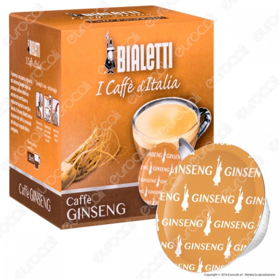 12 Capsule Caffè Bialetti Ginseng Cialde Originali Bialetti 12 Capsule Caffè Bialetti Ginseng Cialde Originali Bialetti