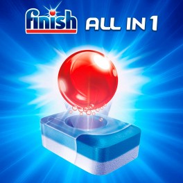 Finish Powerball All In 1 Max Capsule per Lavastoviglie - Confezione