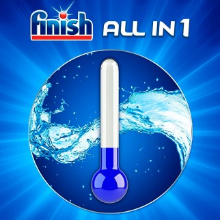 Finish Powerball All In 1 Max Capsule per Lavastoviglie - Confezione