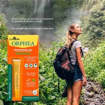 Orphea Dopopuntura Gel Safari Formula per Insetti e Meduse con