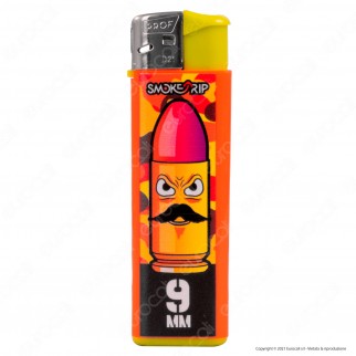 SmokeTrip Color Accendino Elettronico Large Fantasia Bullets - Box da
