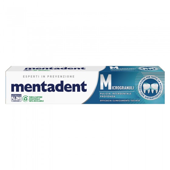 Mentadent Microgranuli Dentifricio Pulizia Interdentale Profonda - Mentadent Microgranuli Dentifricio Pulizia Interdentale Profonda -