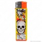 Immagine 2 - SmokeTrip Color Accendino Elettronico Large Fantasia Skull Elements -