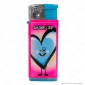 Immagine 5 - SmokeTrip Color Accendino Elettronico Mini Fantasia Hearts - Serie da