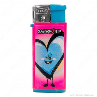 SmokeTrip Color Accendino Elettronico Mini Fantasia Hearts - Serie da