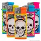 SmokeTrip Color Accendino Elettronico Mini Fantasia Skull Elements - Serie da 5 Accendini