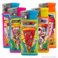 SmokeTrip Color Accendino Elettronico Mini Fantasia Pizzas - Serie da 5 Accendini