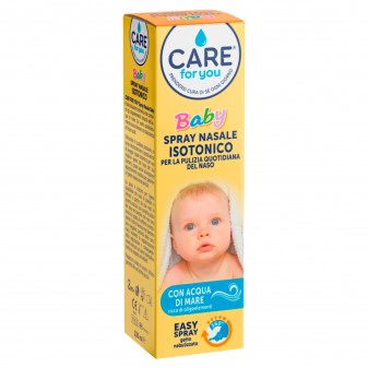 Care For You Spray Nasale Isotonico Baby per Pulizia Quotidiana Naso