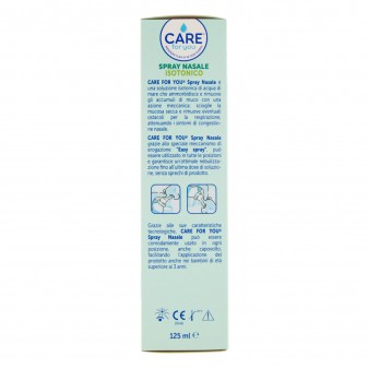 Care For You Spray Nasale Isotonico per Pulizia Quotidiana Naso con