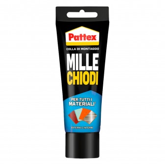 Pattex Mille Chiodi Esterni e Interni Adesivo per Tutti i