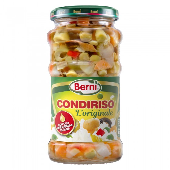 Berni Condiriso con Olio Extravergine di Oliva - Vasetto da 300g Berni Condiriso con Olio Extravergine di Oliva - Vasetto da 300g