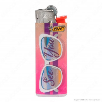 Bic Mini J25 Accendino Piccolo Fantasia See You - Box da 50 Accendini